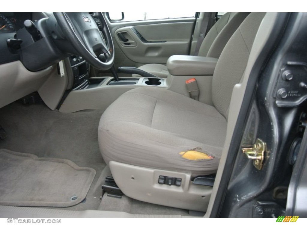 2004 Grand Cherokee Laredo - Graphite Metallic / Taupe photo #8