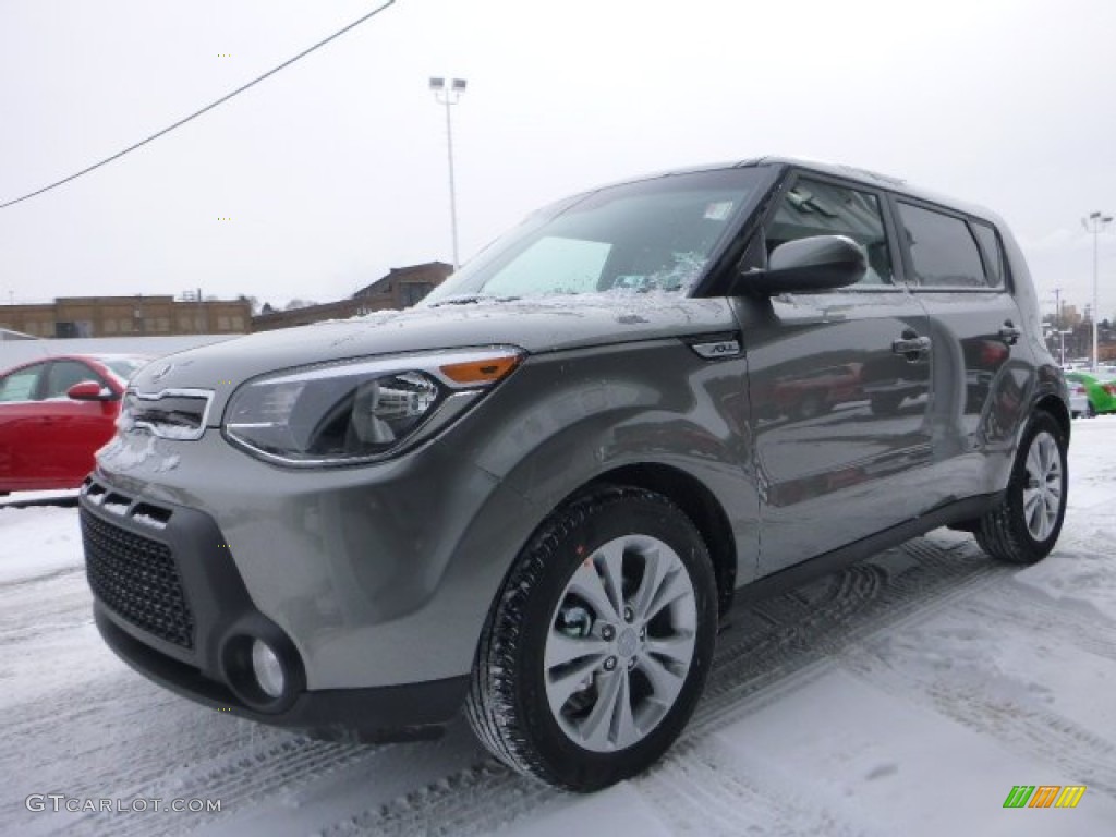 Titanium Gray 2015 Kia Soul + Exterior Photo #101575847