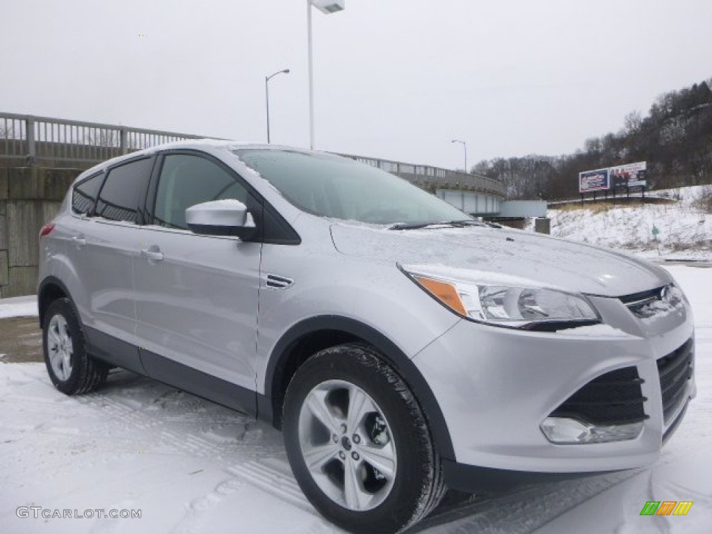 2015 Escape SE 4WD - Ingot Silver Metallic / Charcoal Black photo #3