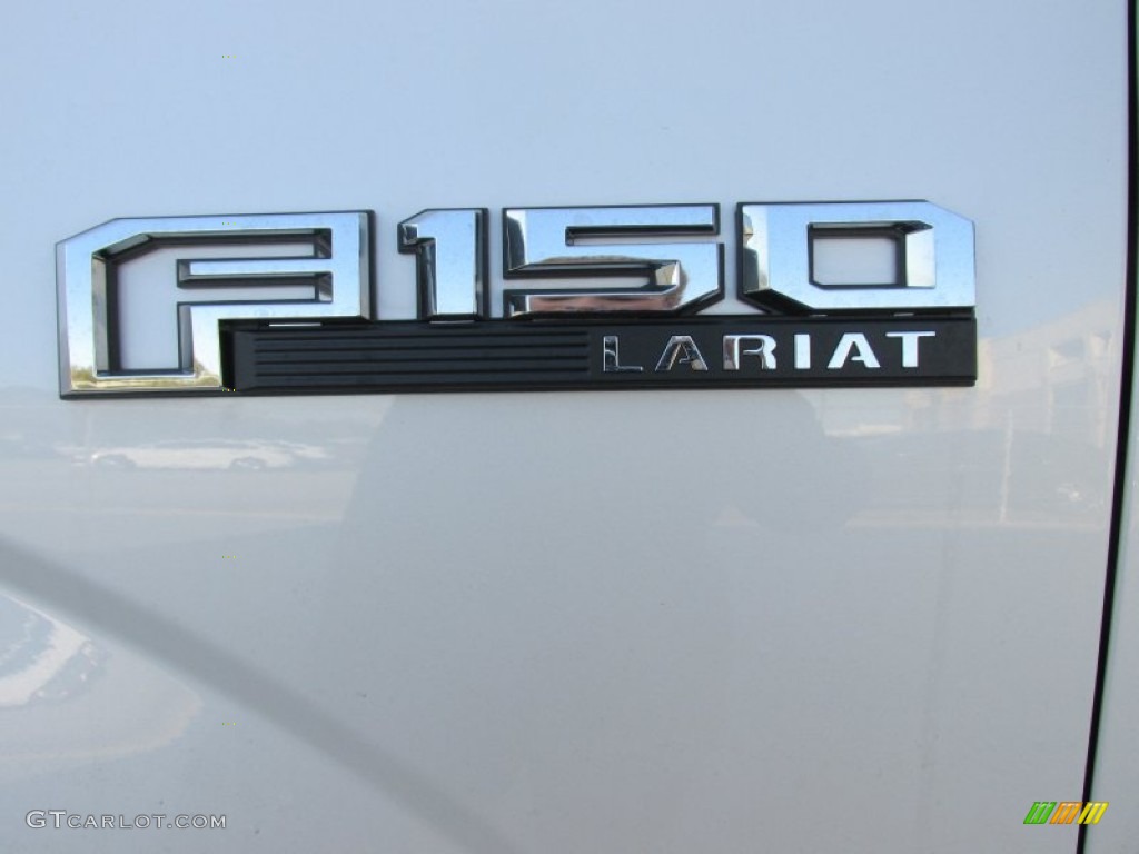 2015 F150 Lariat SuperCrew 4x4 - White Platinum Tricoat / Medium Light Camel photo #13