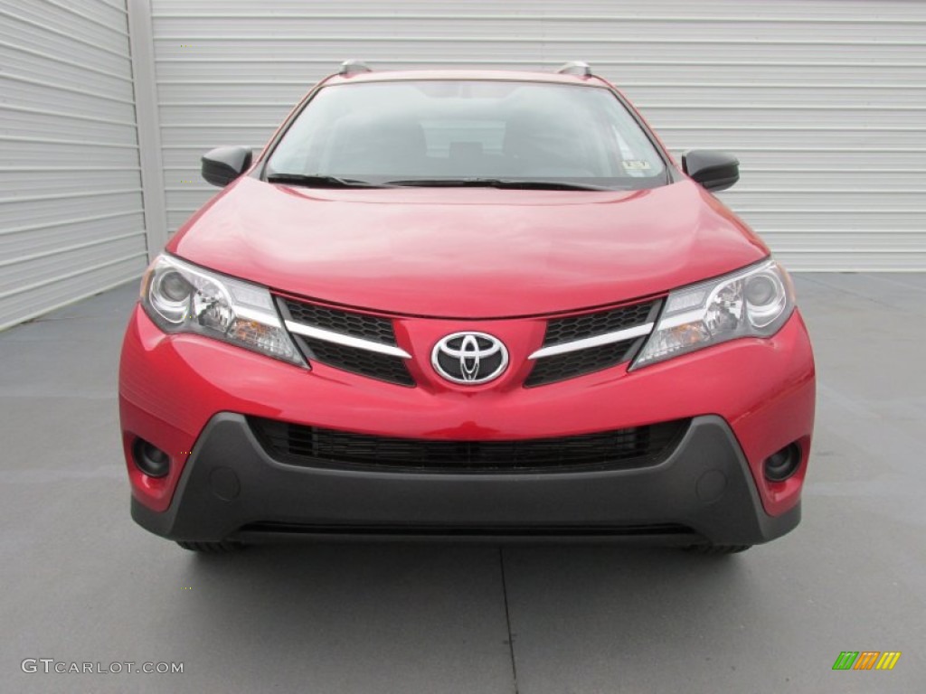 Barcelona Red Metallic 2015 Toyota RAV4 LE Exterior Photo #101579273