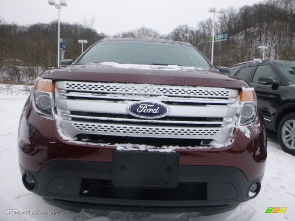 2015 Explorer XLT 4WD - Bronze Fire / Medium Light Stone photo #4