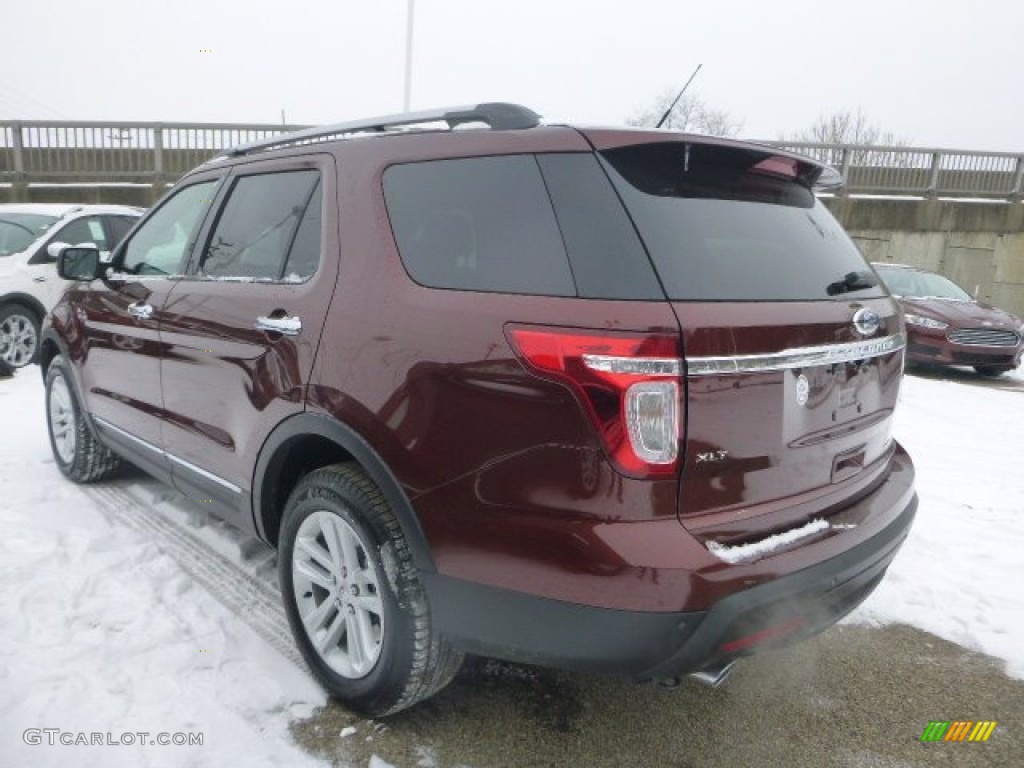 2015 Explorer XLT 4WD - Bronze Fire / Medium Light Stone photo #6