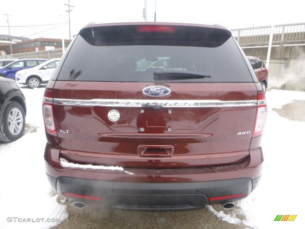 2015 Explorer XLT 4WD - Bronze Fire / Medium Light Stone photo #7