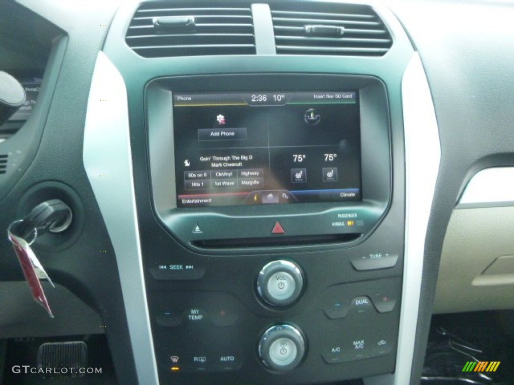 2015 Explorer XLT 4WD - Bronze Fire / Medium Light Stone photo #19