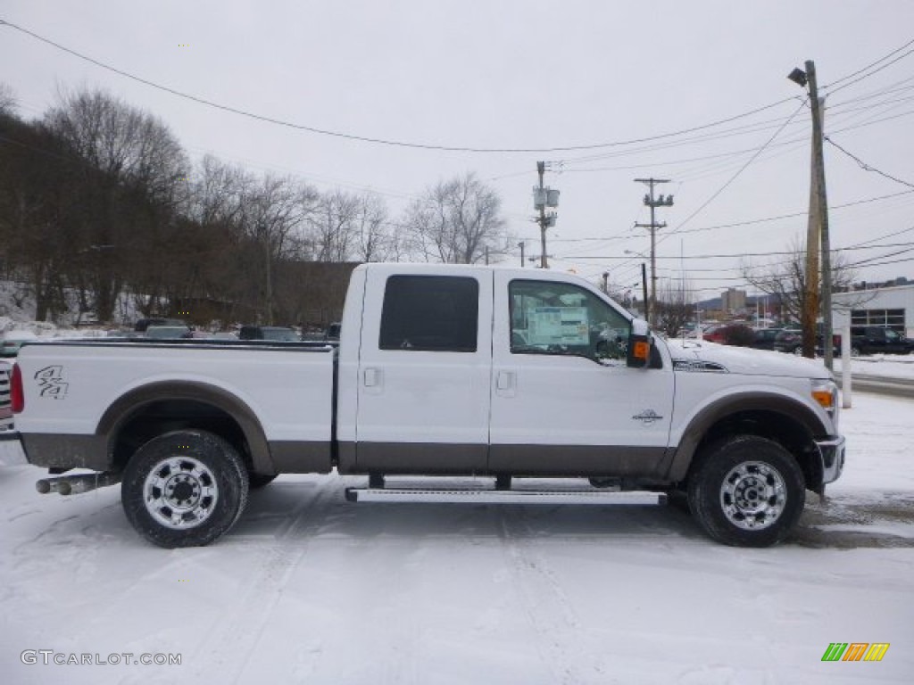 Oxford White Ford F250 Super Duty