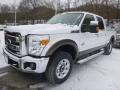 2015 Oxford White Ford F250 Super Duty Lariat Crew Cab 4x4  photo #6