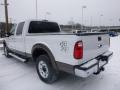 2015 Oxford White Ford F250 Super Duty Lariat Crew Cab 4x4  photo #8