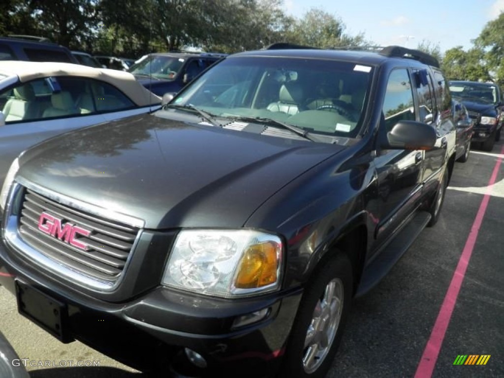 2003 Envoy XL SLT - Carbon Metallic / Medium Pewter photo #1