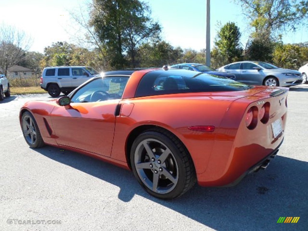 2005 Corvette Coupe - Daytona Sunset Orange Metallic / Ebony photo #3
