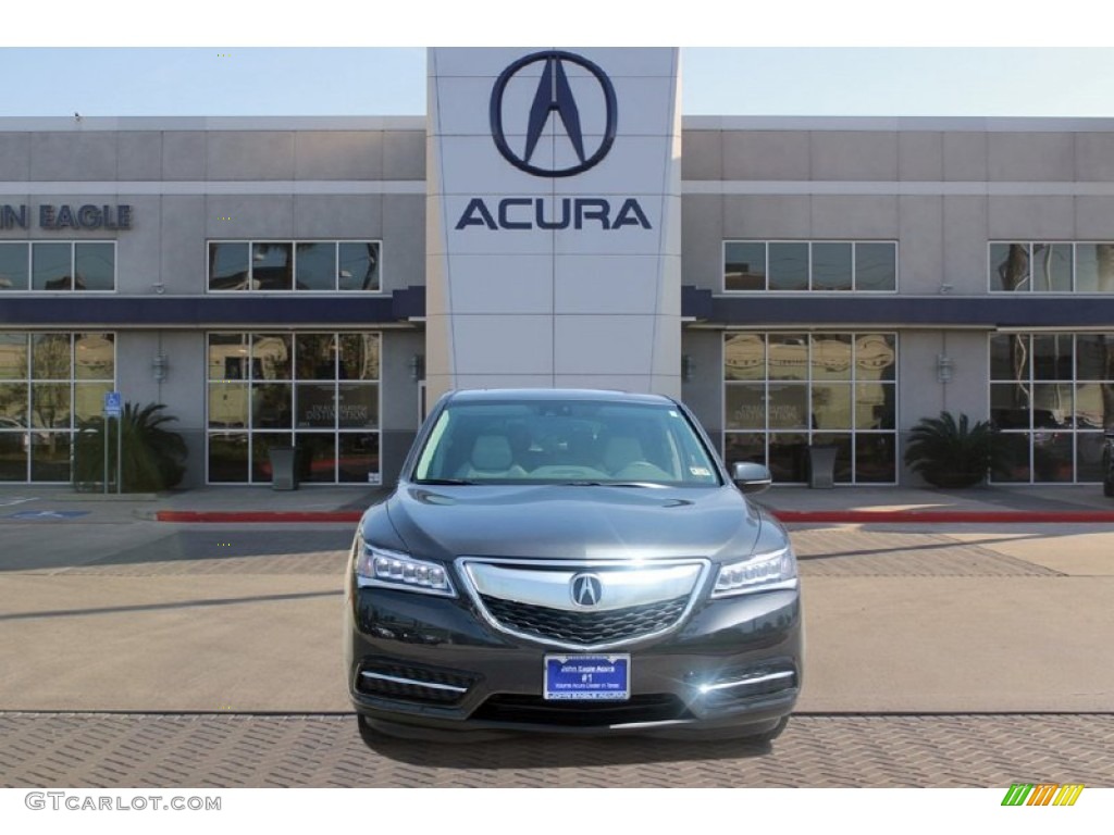 2015 MDX Technology - Graphite Luster Metallic / Ebony photo #2