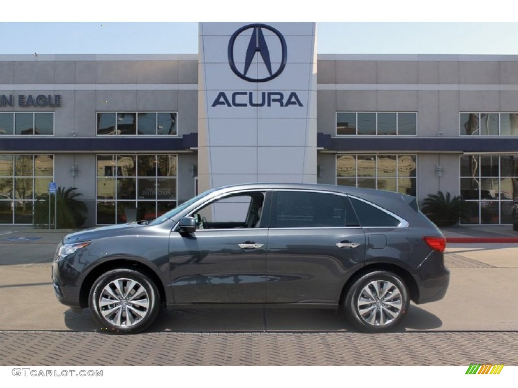 2015 MDX Technology - Graphite Luster Metallic / Ebony photo #4