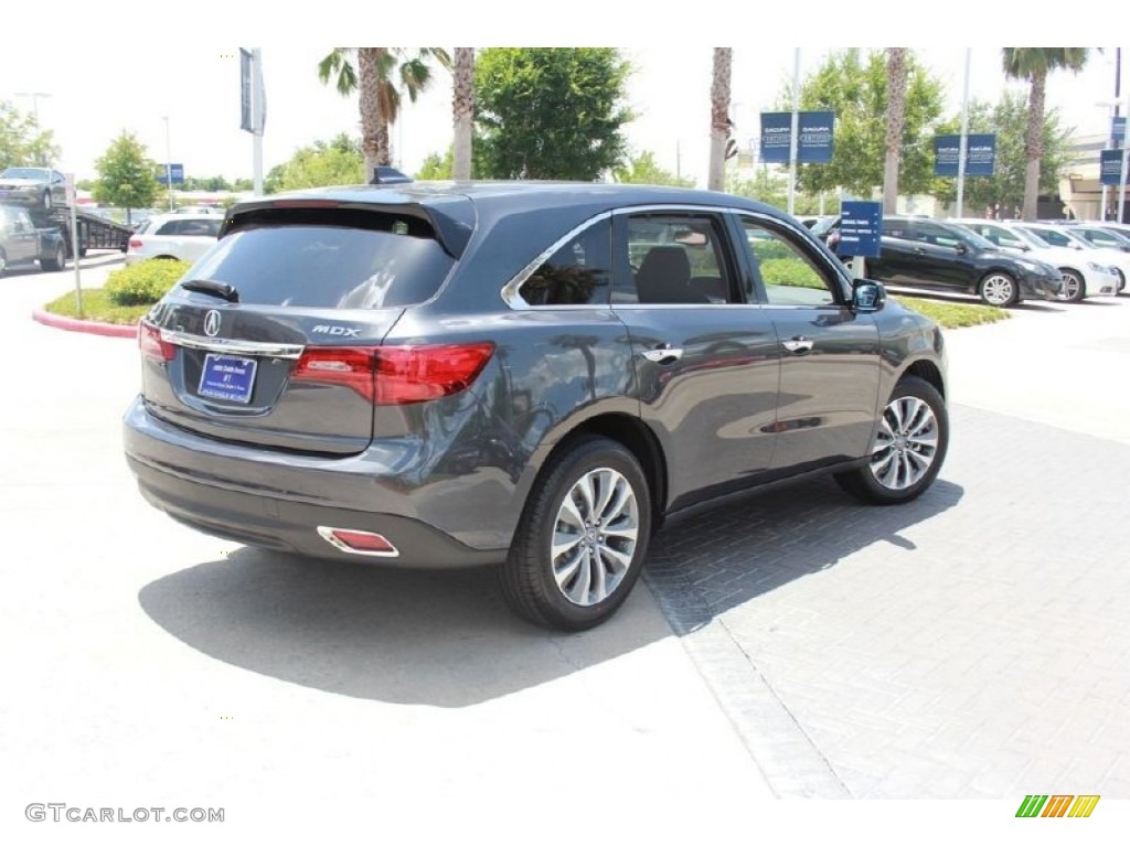 2015 MDX Technology - Graphite Luster Metallic / Ebony photo #7
