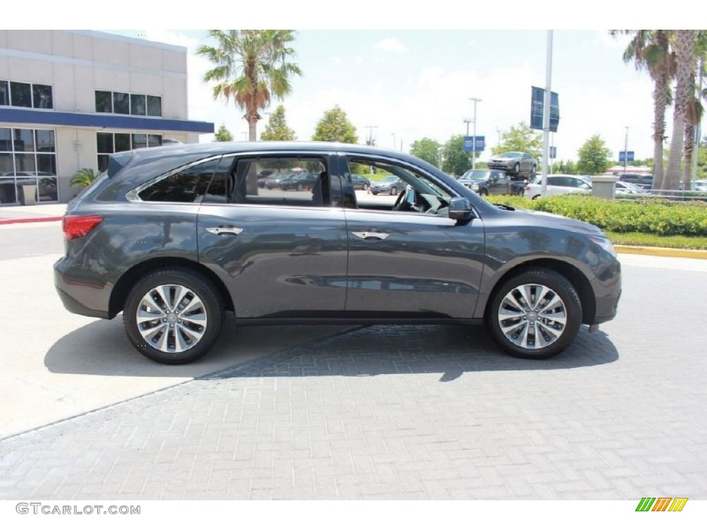 2015 MDX Technology - Graphite Luster Metallic / Ebony photo #8
