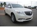 White Diamond Tricoat 2015 Buick Enclave Leather