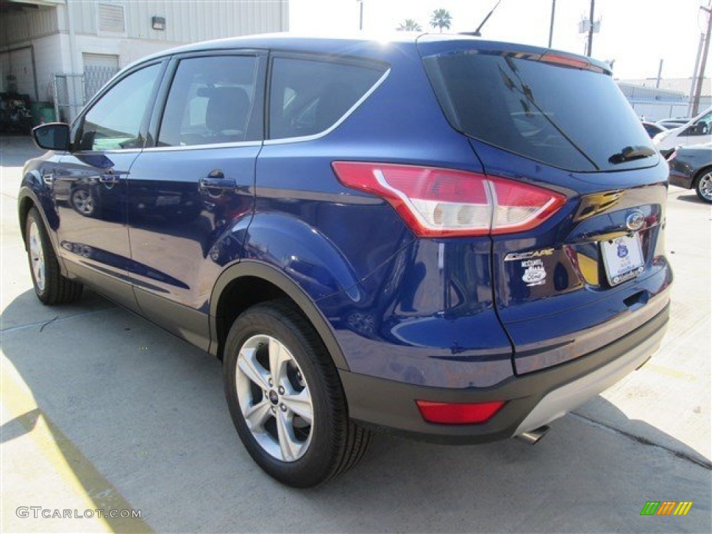 2015 Escape SE - Deep Impact Blue Metallic / Charcoal Black photo #18