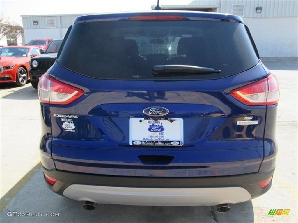 2015 Escape SE - Deep Impact Blue Metallic / Charcoal Black photo #19