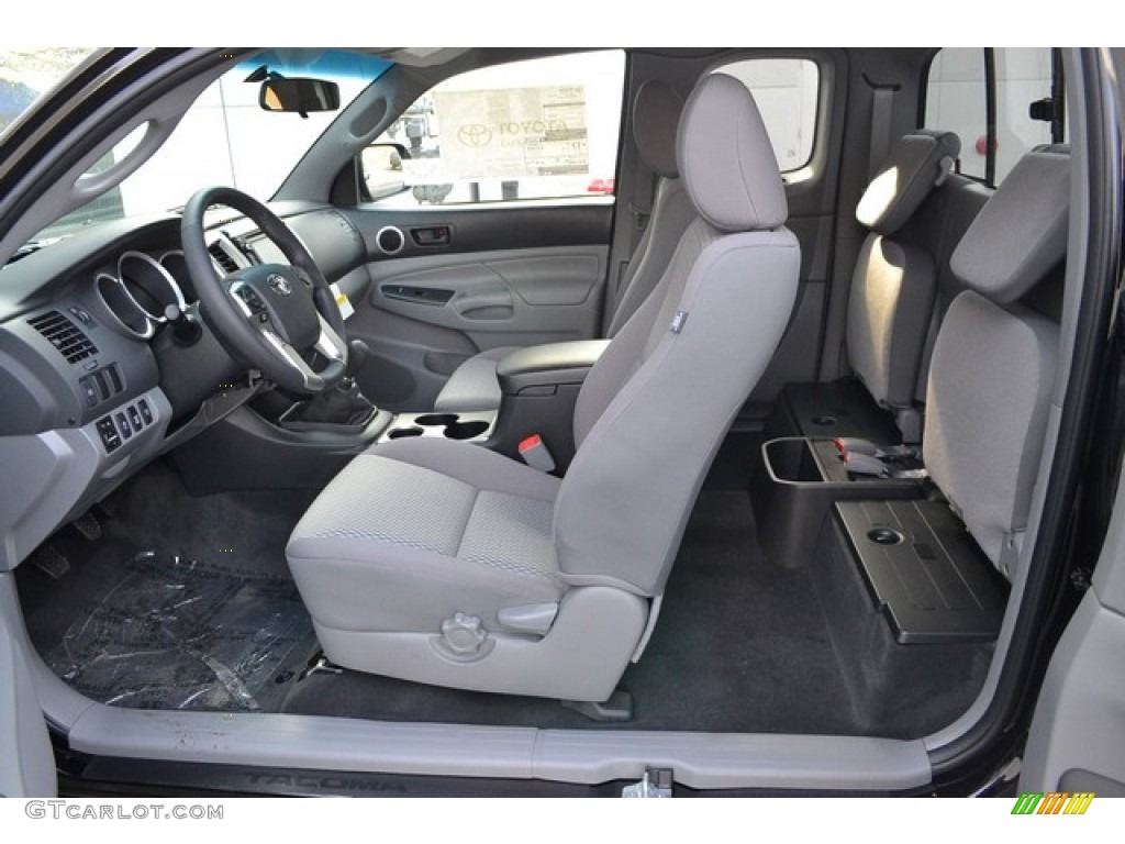 Graphite Interior 2015 Toyota Tacoma V6 Access Cab 4x4 Photo #101583848