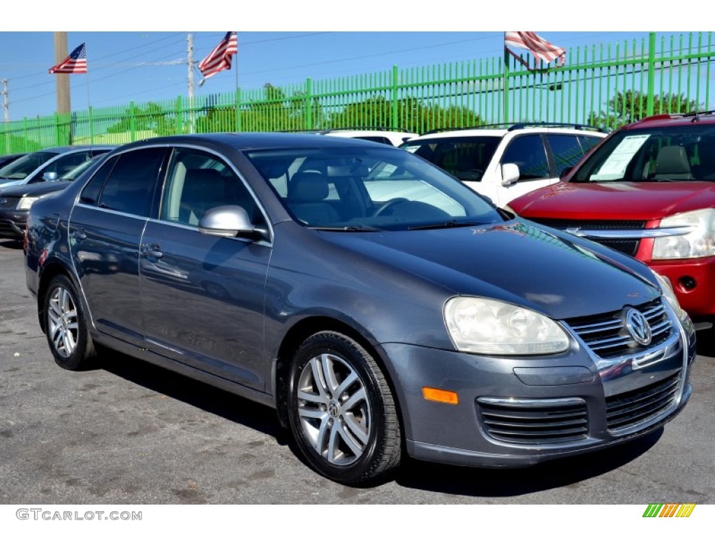 Blue Graphite Metallic 2006 Volkswagen Jetta 2.5 Sedan Exterior Photo #101584844