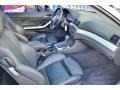 Black 2002 BMW 3 Series 330i Coupe Interior Color