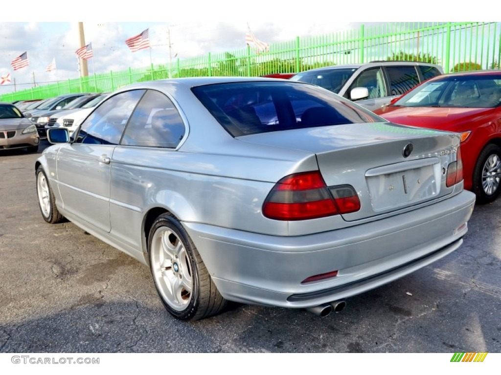 Titanium Silver Metallic 2002 BMW 3 Series 330i Coupe Exterior Photo #101585753