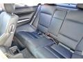 2002 BMW 3 Series Black Interior Rear Seat Photo