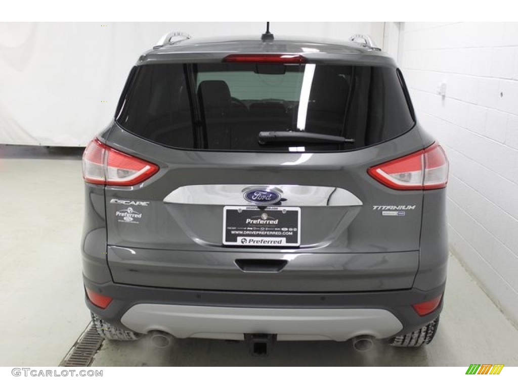 2015 Escape Titanium 4WD - Magnetic Metallic / Medium Light Stone photo #5