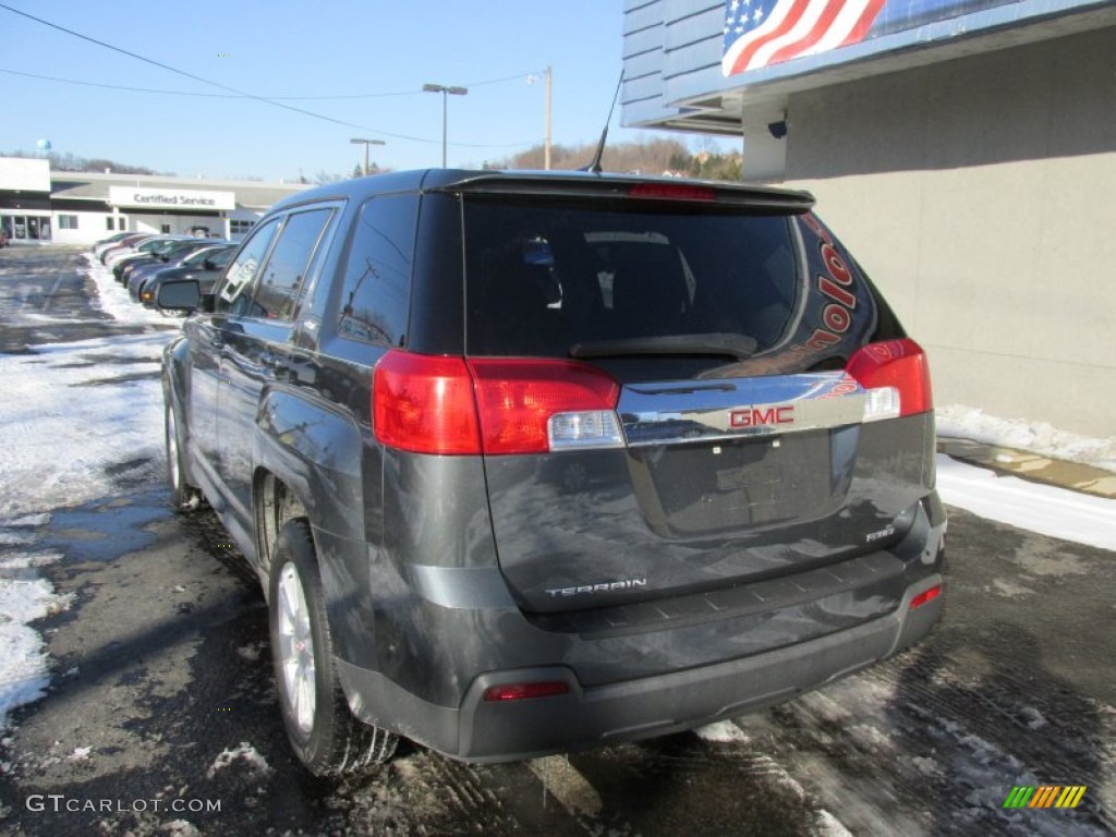 2011 Terrain SLE AWD - Cyber Gray Metallic / Jet Black photo #4