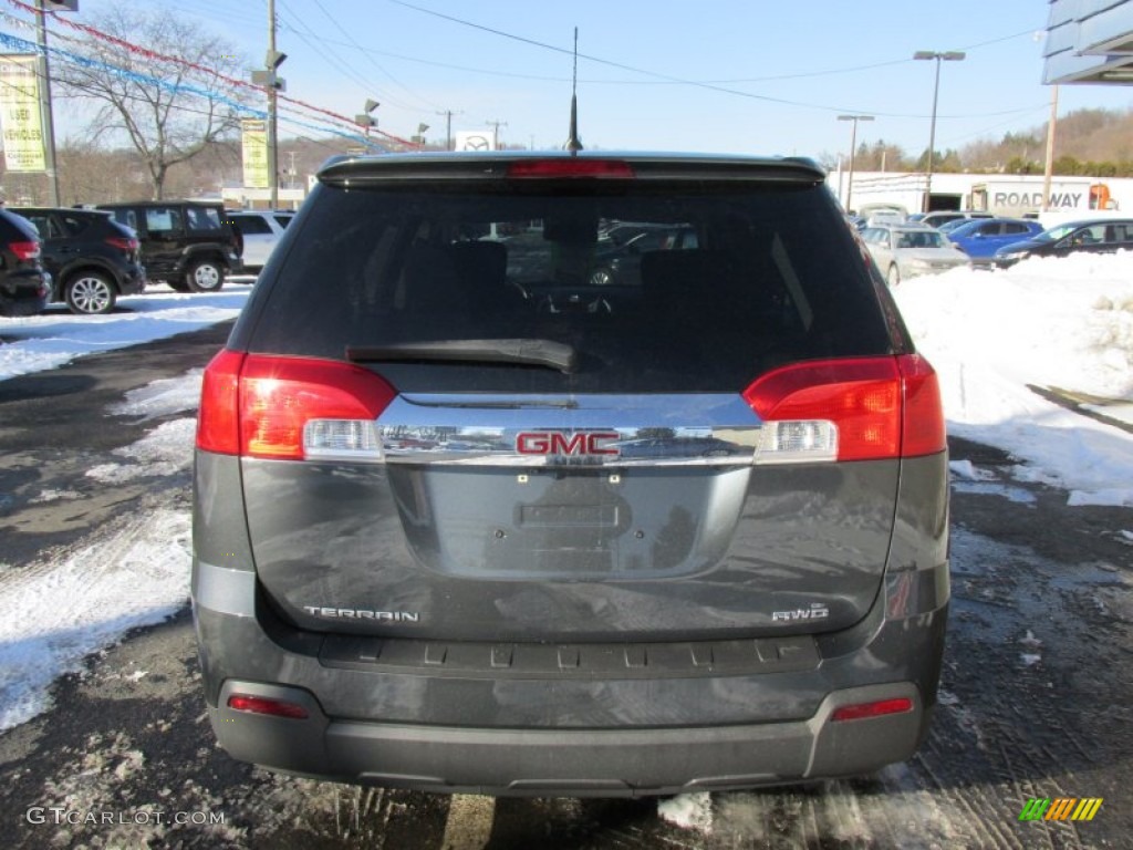 2011 Terrain SLE AWD - Cyber Gray Metallic / Jet Black photo #5