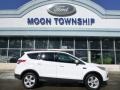 2014 Oxford White Ford Escape SE 2.0L EcoBoost 4WD  photo #1