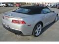 2015 Silver Ice Metallic Chevrolet Camaro LT/RS Convertible  photo #6