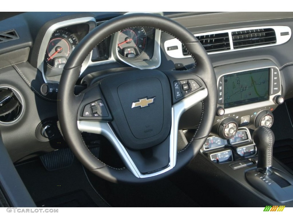 2015 Camaro LT/RS Convertible - Silver Ice Metallic / Black photo #25