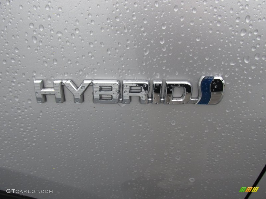 2012 Camry Hybrid XLE - Classic Silver Metallic / Light Gray photo #17
