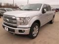 2015 Ingot Silver Metallic Ford F150 Platinum SuperCrew 4x4  photo #8