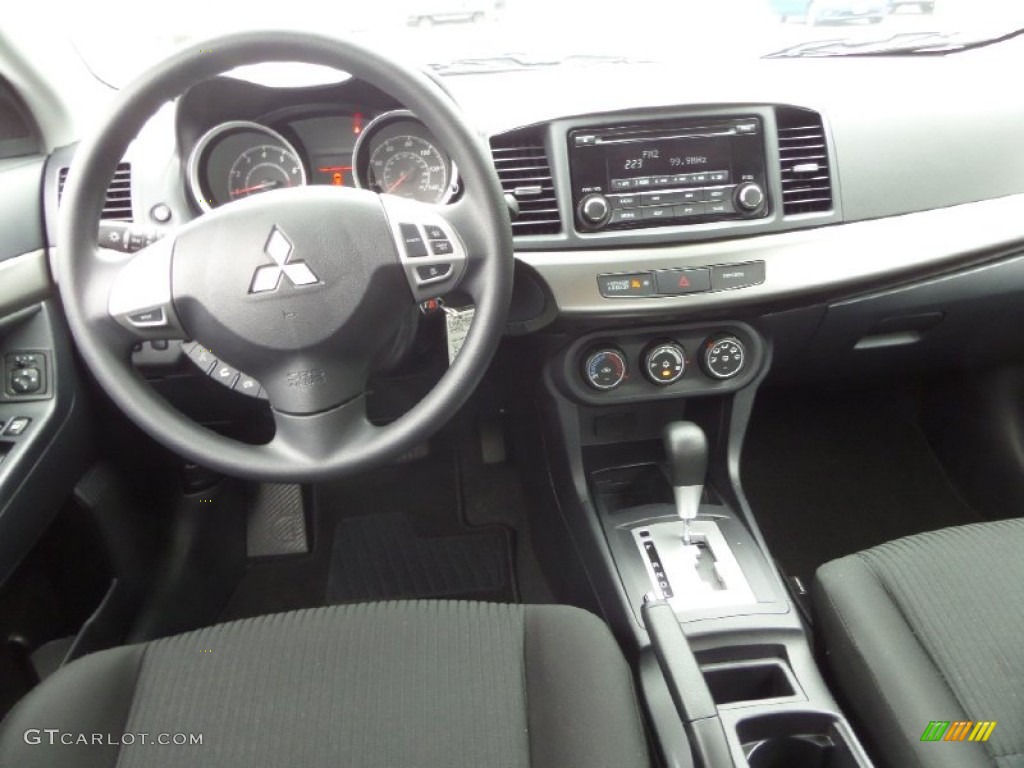 2015 Lancer ES - Tarmac Black / Black photo #15