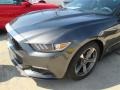 2015 Magnetic Metallic Ford Mustang V6 Coupe  photo #5