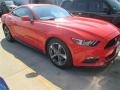Competition Orange 2015 Ford Mustang V6 Coupe Exterior