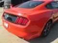 2015 Competition Orange Ford Mustang V6 Coupe  photo #6