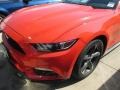 2015 Competition Orange Ford Mustang V6 Coupe  photo #10