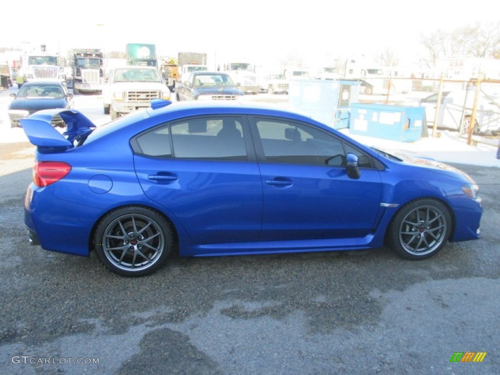 Galaxy Blue Pearl 2015 Subaru WRX STI Limited Exterior Photo #101595776