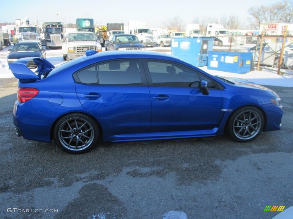 Galaxy Blue Pearl 2015 Subaru WRX STI Limited Exterior Photo #101595974