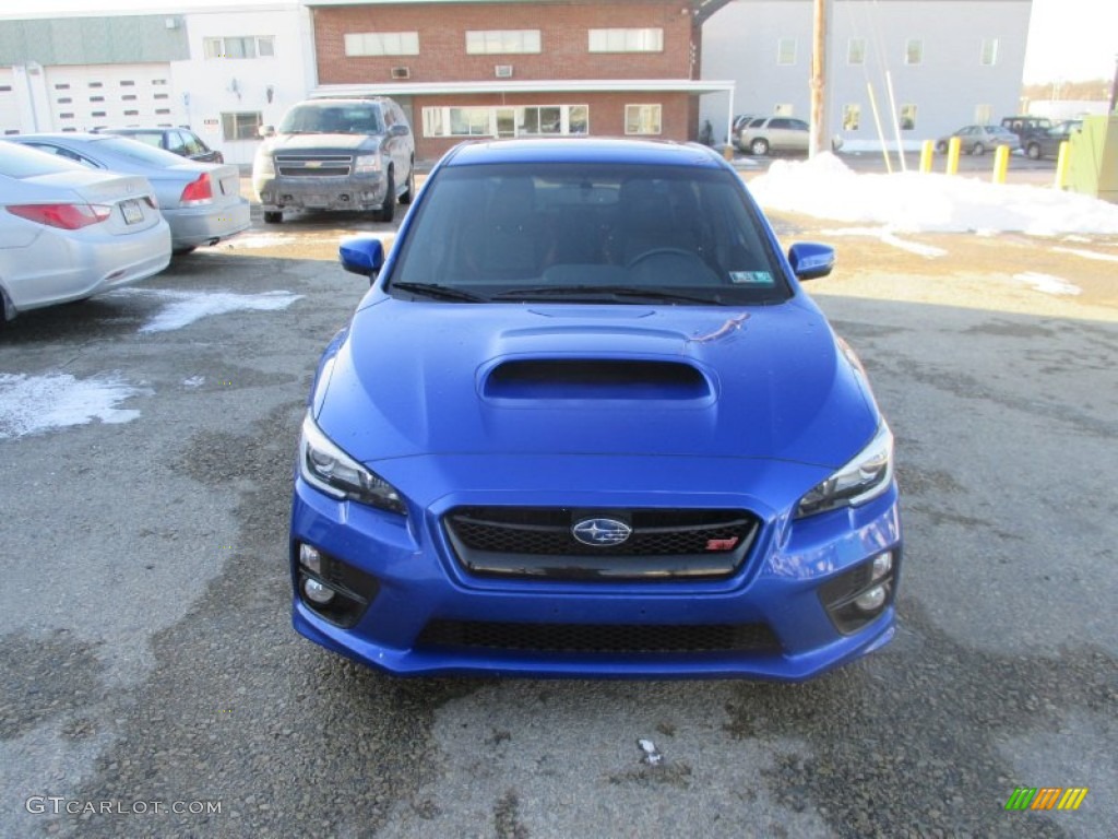 Galaxy Blue Pearl 2015 Subaru WRX STI Limited Exterior Photo #101596052