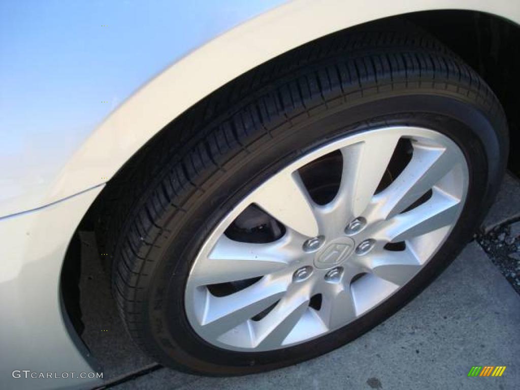 2006 Accord EX-L V6 Sedan - Alabaster Silver Metallic / Black photo #9