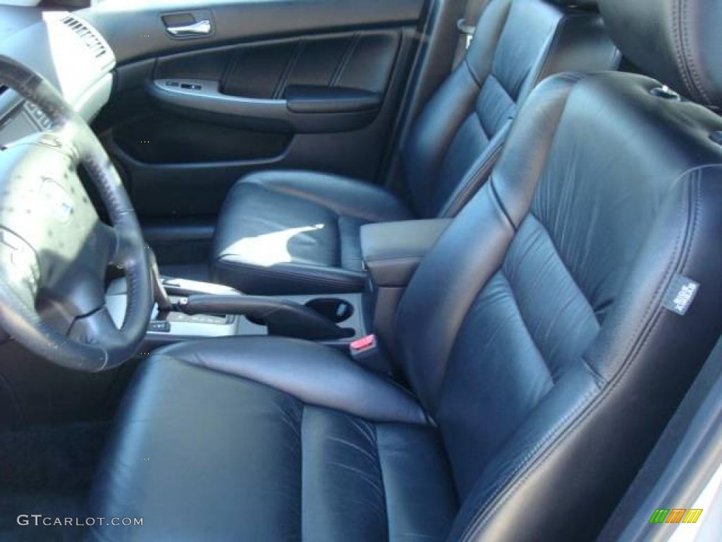 2006 Accord EX-L V6 Sedan - Alabaster Silver Metallic / Black photo #10