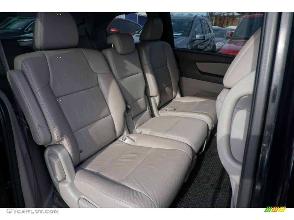 2012 Odyssey Touring - Crystal Black Pearl / Gray photo #13