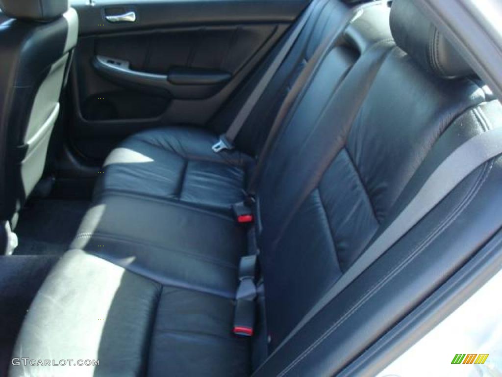 2006 Accord EX-L V6 Sedan - Alabaster Silver Metallic / Black photo #11