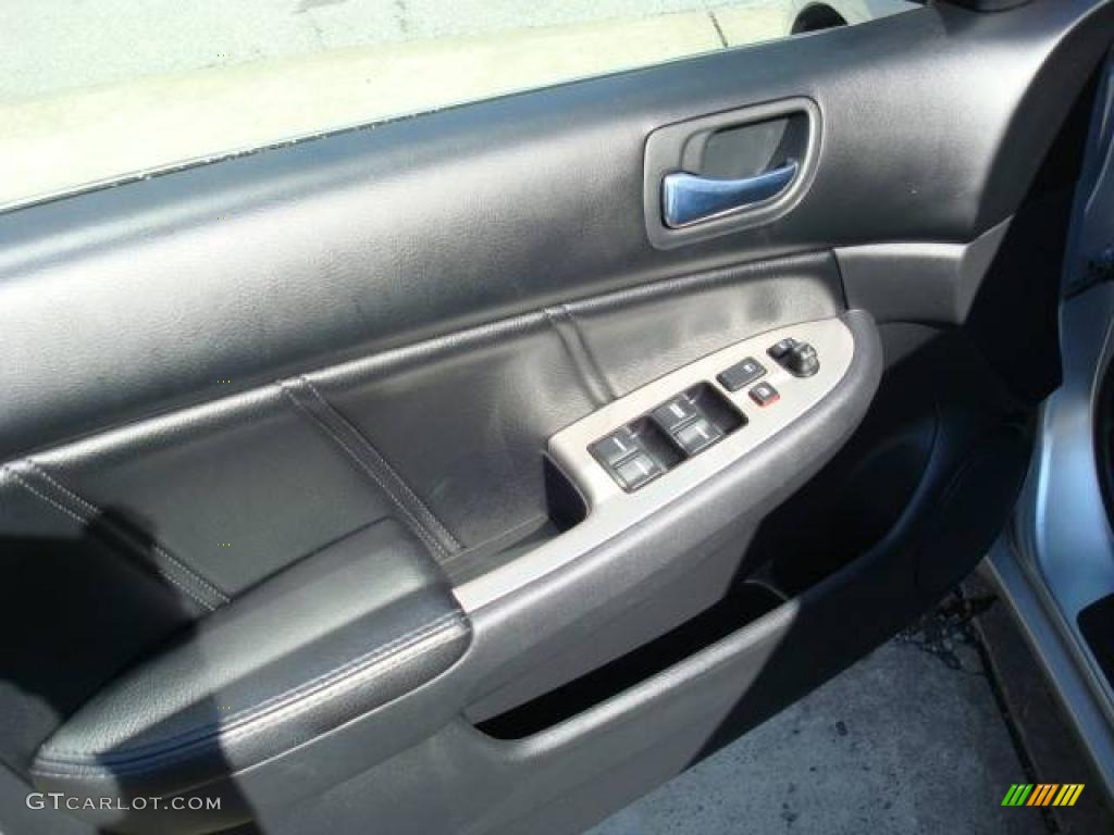 2006 Accord EX-L V6 Sedan - Alabaster Silver Metallic / Black photo #14