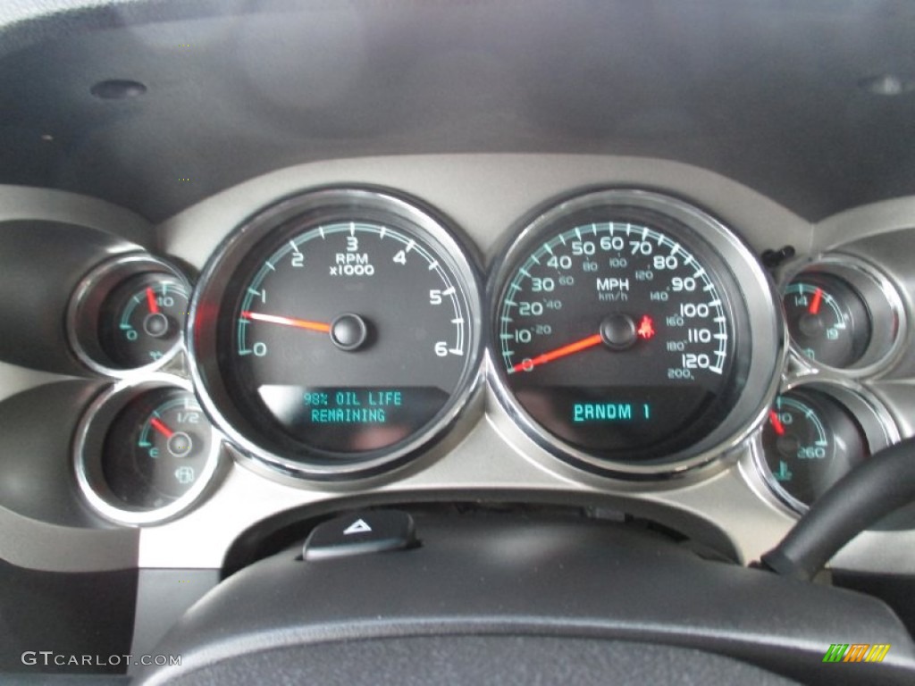 2014 GMC Sierra 3500HD SLE Crew Cab 4x4 Gauges Photo #101597981