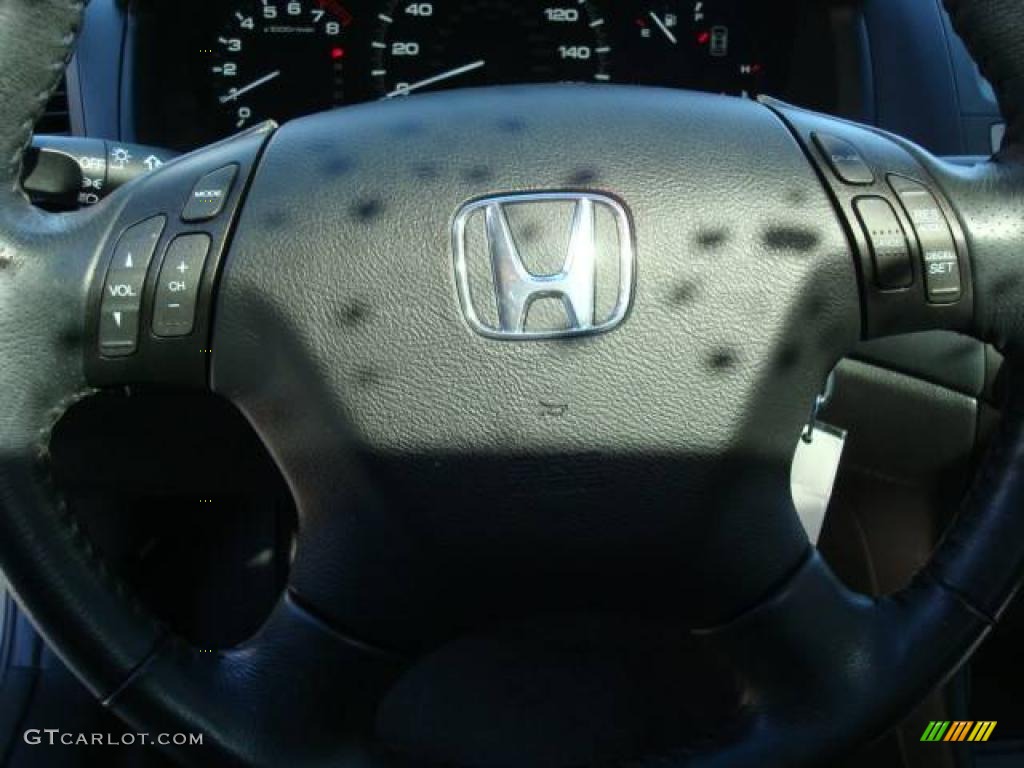 2006 Accord EX-L V6 Sedan - Alabaster Silver Metallic / Black photo #16