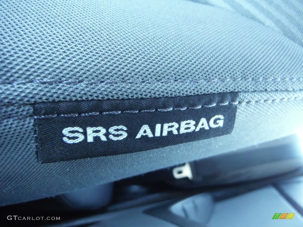 2012 Elantra GLS - Black Noir Pearl / Gray photo #13